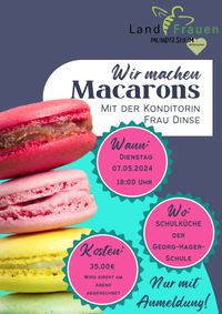 Macarons Flyer